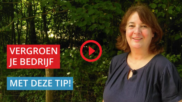Vergroen je bedrijf met deze tip