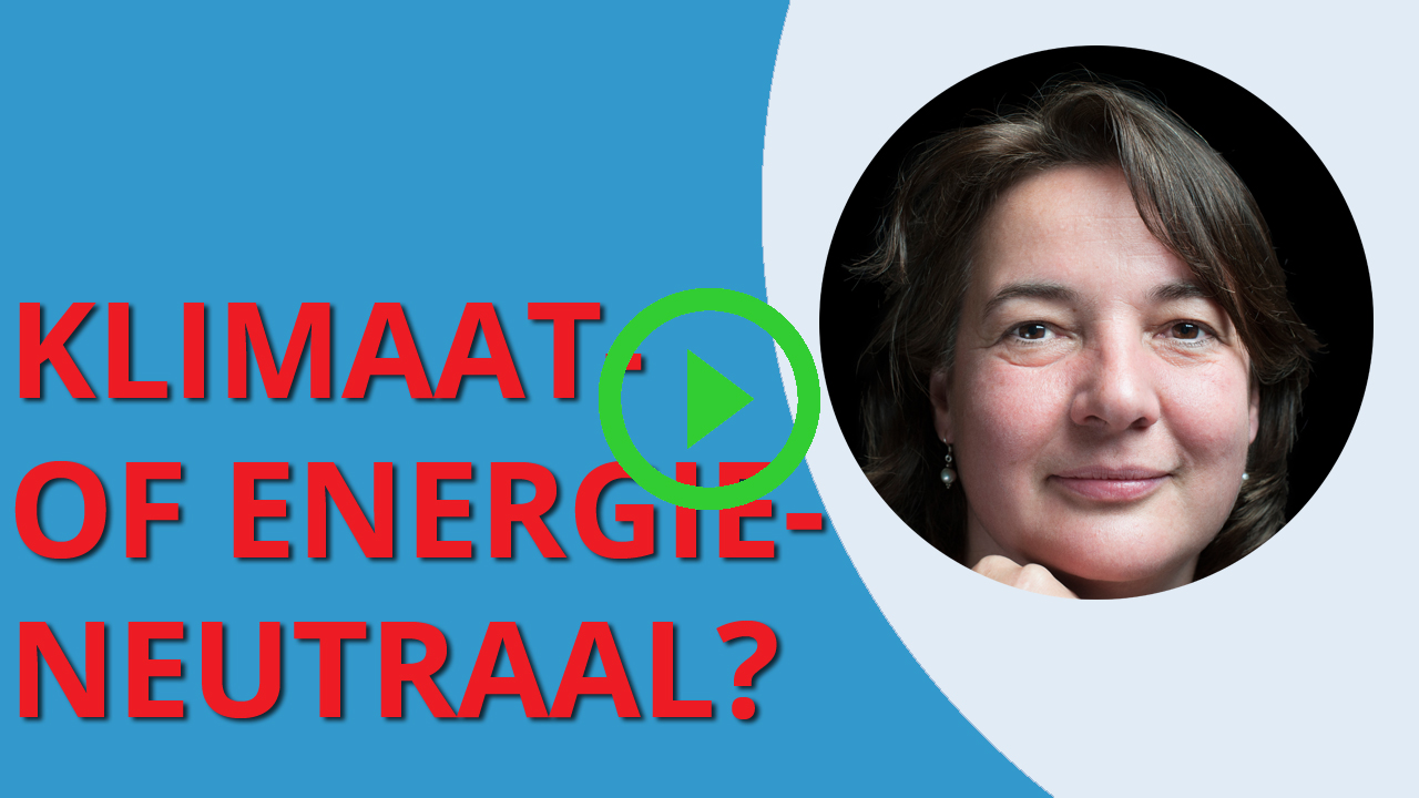 Klimaatneutraal of energieneutraal?