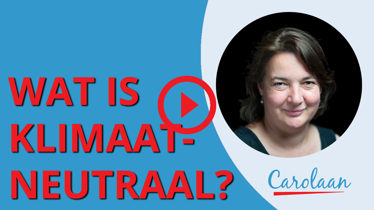 Wat betekent klimaatneutraal?