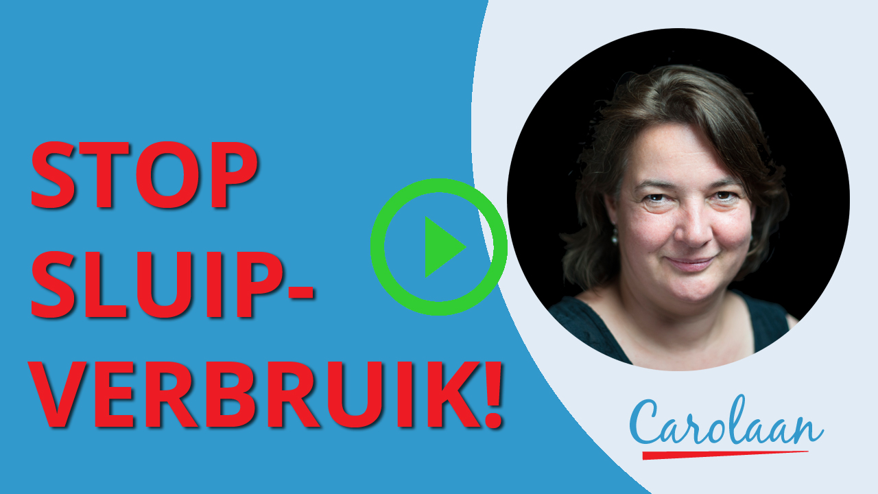 Voorkom sluipverbruik